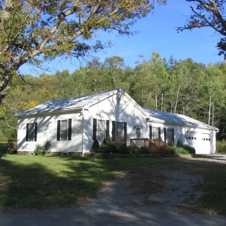 Nicely Renovated 2 BR 1 Bathroom house nestled among 160 acres of forested land