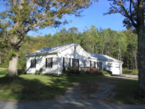 Nicely Renovated 2 BR 1 Bathroom house nestled among 160 acres of forested land