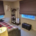 Cozy cottage on the river, minutes from skiing, horse events, and so much more! Hotels near Aqueduct Trails