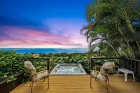 Papa Belle 3.5 Acre Estate w/Pool, Spa, Epic Ocean Views, and Orchard