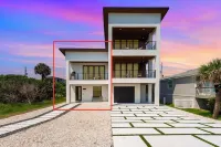 Brand New / Modern / Beachfront Oasis / Grill / 2 Car Garage