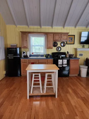 Sunny Studio Cottage steps away from the shores of Lake Huron in Greenbush, MI