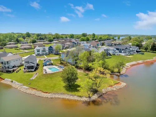 Tim's Ford Lake in the gated community of Barefoot Bay in Winchester TN.