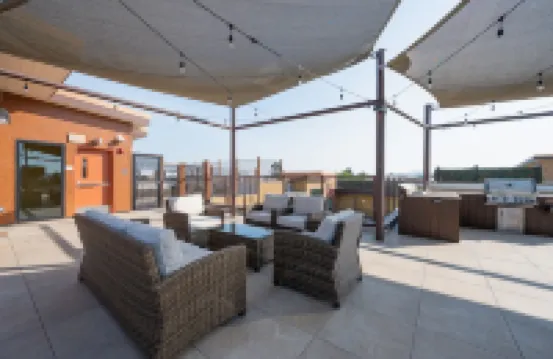 Work Here • Secure • Elevator • Luxe Kitchen & Bath • King Bed • W/D • Gig WiFi