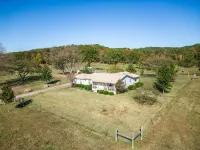 Country Farm House in the Ozark Mountains