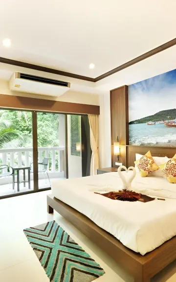 ห้องดีลักซ์เตียงคิงไซส์