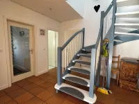 House "NordSeeStern", detached, right on the North Sea dike with a fireplace