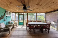 Ocean view spacious 5-bedroom Cape Cod style house with roof deck, AC, WiFi.