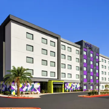 拉斯維加斯機場希爾頓Spark酒店 鄰近哈里瑞德國際機場（麥卡倫國際機場）的酒店