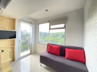 Comfortable 2Br Apartment AC in Living Room at the Jarrdin Cihampelas Hotels in Coblong