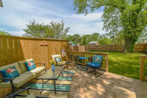 Charming Duplex with Outdoor Space and Bikes - Delightful Beach Escape