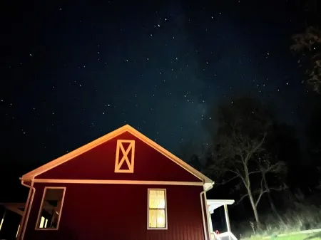 The Barn and Barrel on the bluff of Keuka Lake, offering spectacular views!