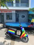 Chanky Hotel Phu Quy - parcheggio