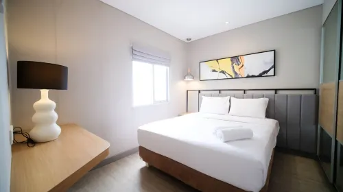 Minimalist And Beautiful 1Br With Extra Room At Pavilion Permata Apartment