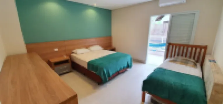 2House in Juquei 4 Suites in Condominium Private Pool 500 m Beach Sleeps 10