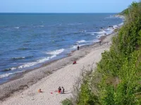 Ren. Apartment very close to the Baltic Sea, central, garden, WiFi, parking by the house