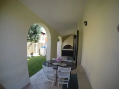 Villa with garden in a small paradise