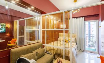 Modern Studio Poolside Balcony Near Mactan Airport