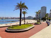 Hostal Hotil Coruña Centro - 비치