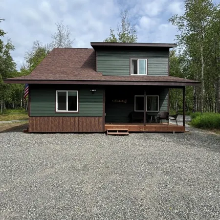 Brand-new Alaskan custom home awaits you in the heart of Hatcher Pass!