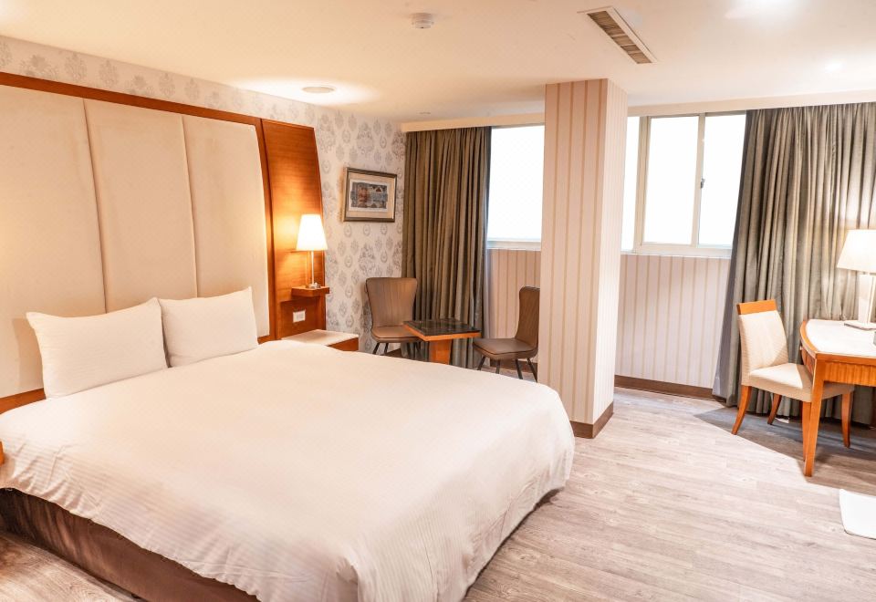 엘레강스 호텔 타이베이 시티의 객실 모습