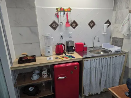 Elegant and spacious studio in an upscale neighborhood of Belém.