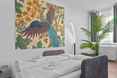 Cozy vacation apartment in Remscheid-Mitte | Netflix | kitchen | 43 sqm Hotels near Remscheid - Lennep Station