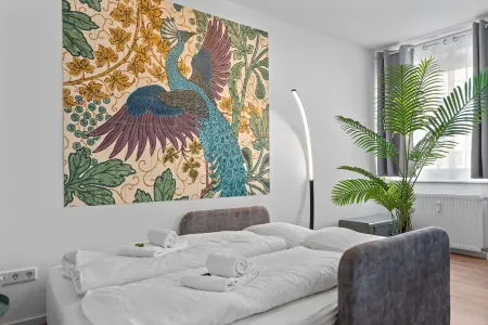 Cozy vacation apartment in Remscheid-Mitte | Netflix | kitchen | 43 sqm