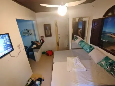 Flat at the beginning of Morro de São Paulo