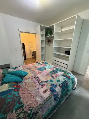 Rennes center: luxury T2 with garden and secure parking