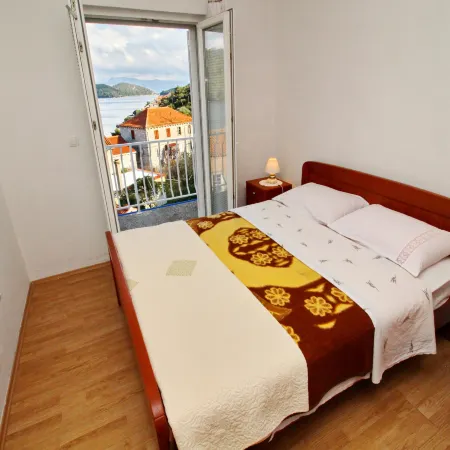 Apartments Nodilo - One Bedroom Apartment with Balcony and Sea View (Apt 1)