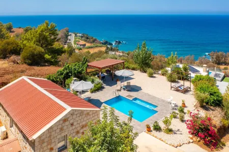 Villa Paradiso Sunset Private Pool Walk to Beach Sea Views A C Wifi - 3072