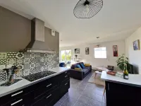 Modern house near the coast