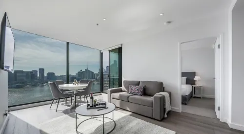 Melbourne Private Apartments - Stadium and Harbour Views - 3-Star