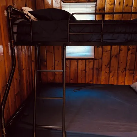 Private 2 Bedroom Pet Friendly Cabin Escape w/ Hot Tub in Greenbush, Michigan