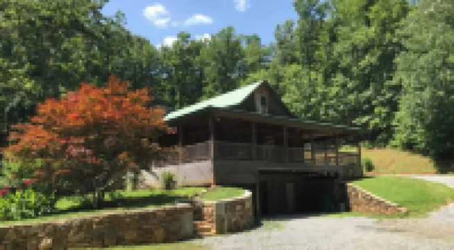 Charming Blue Ridge Cabin Private Pond and Waterfall Deer Haven by AvantStay