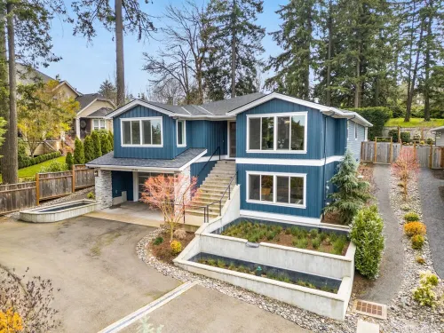 High End New Estate Home in Lake Oswego.  Private suite on 1st level w/o stairs.