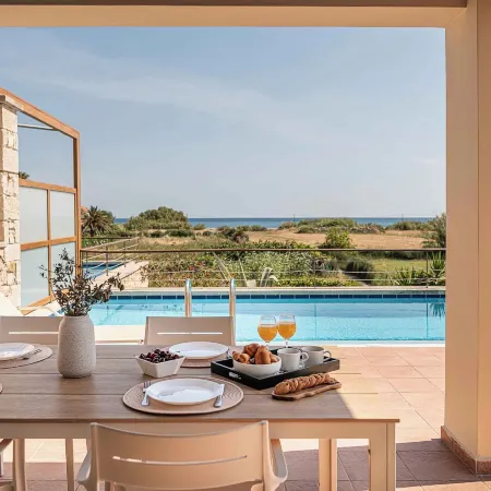 Corali Villas - Seaview, Private Pools, 450 to Beach
