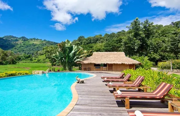 苗族山區部族小屋