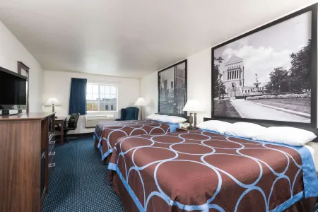 Super 8 by Wyndham Greenfield Отели в г. Хэнкок