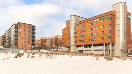 Forenom Aparthotel Espoo Leppävaara Отели рядом с достопримечательностью «Aalto University School of Chemical Engineering»