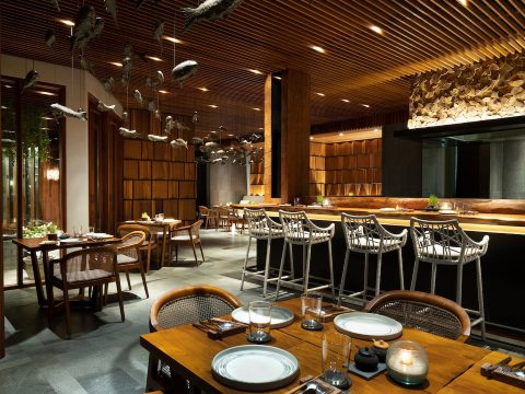 식스센스 울루와뚜 깔끔하고 세련된 객실 내부