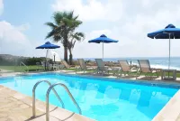 Sea Front Villa with Private Heated Pool, Quiet Area Paphos 322 - Villas
