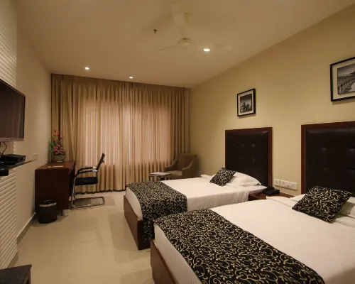 Hotel Hyderabad Grand โรงแรมใกล้ศูนย์การประชุมเอ็มเอสคอนเวนชันไฮเดอราบัด
