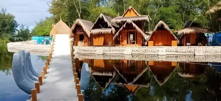 Bali of Liwa Lagoon & Beach Resort