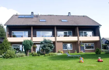 FeWo Walter - House 1 St.- Andreasberg, south-facing slope, quiet, family-friendly, WLAN Отели в г. Санкт-Андреасберг