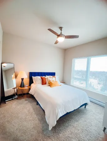One bedroom guest suite at Generations on 1st