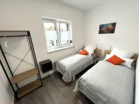 "elstar" - Barrierefreies Ferienhaus mit Carport Terrasse Netflix Free Wifi