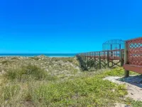 Direct Ocean Front Condo With Heated Pool Located Directly on the Ocean Hotels in Crescent Beach