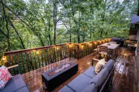 Modern Mountain Chalet with Hot Tub, Sleeps 14